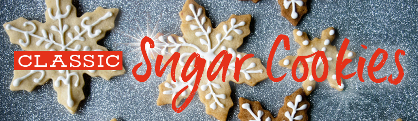 Bake Sugar Cookies classic sugar recipe